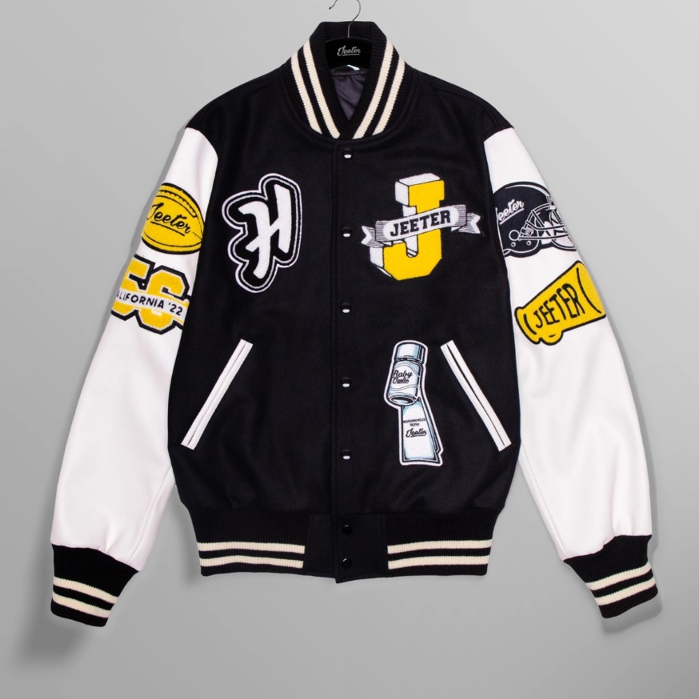 Jeter x highsman Varsity Jacket size L